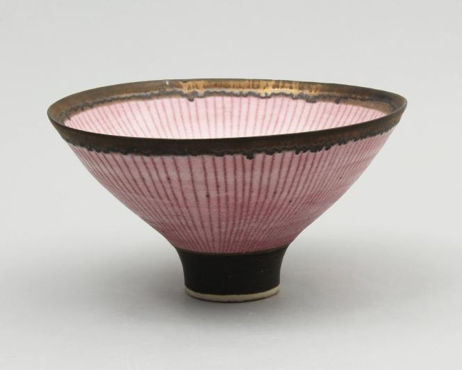 Striped bowl