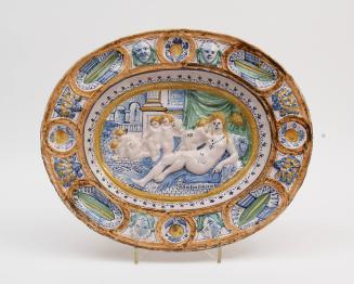 Dish with an allegory of fertility