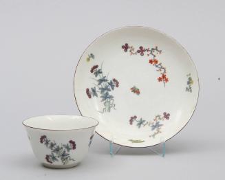 Teabowl and Saucer