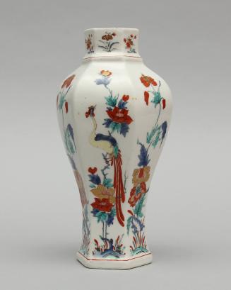 Pair of Baluster Vases in the Japanese Kakiemon Style