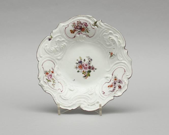 Pair of Dishes, after a Silver Form