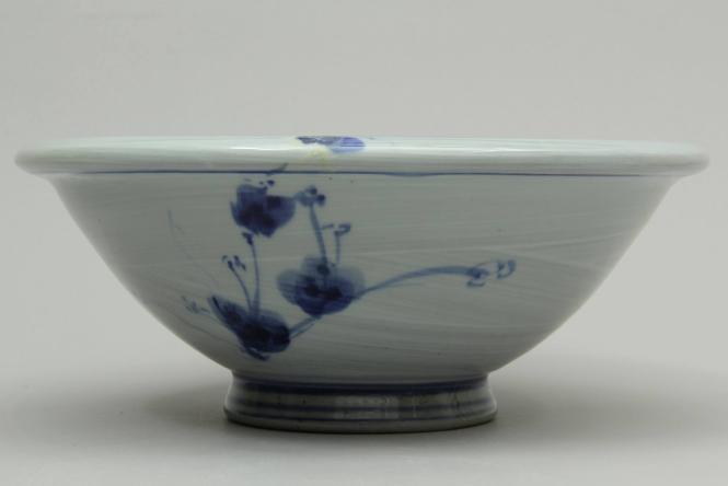 Large Blue and White Bowl