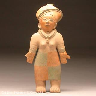 Standing female figure