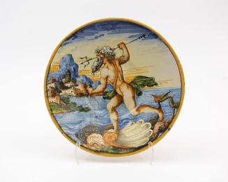 Dish with Neptune