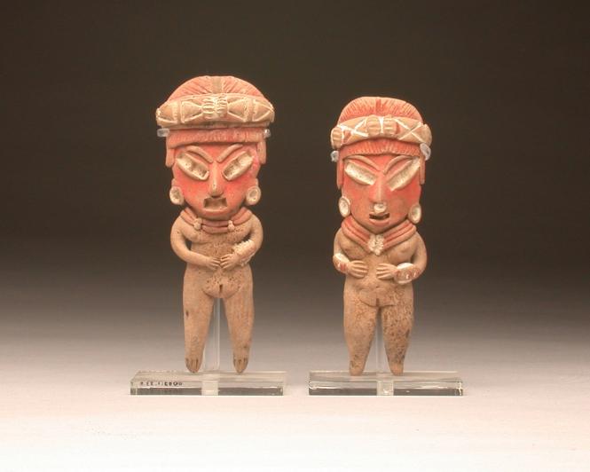 Pair of Standing Female Figures