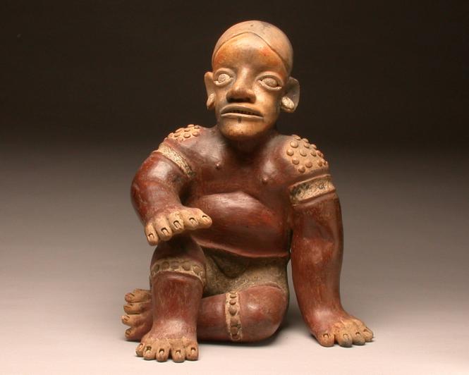 Seated Male Figure