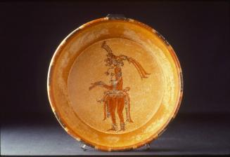 Bowl with costumed figure