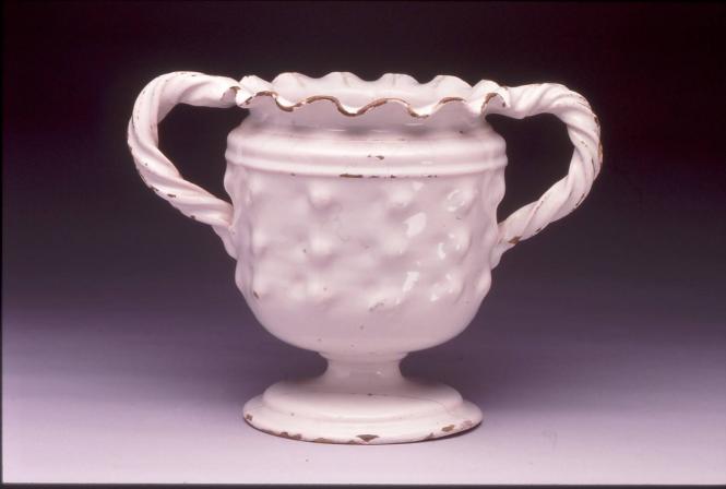 Two-handled garden urn