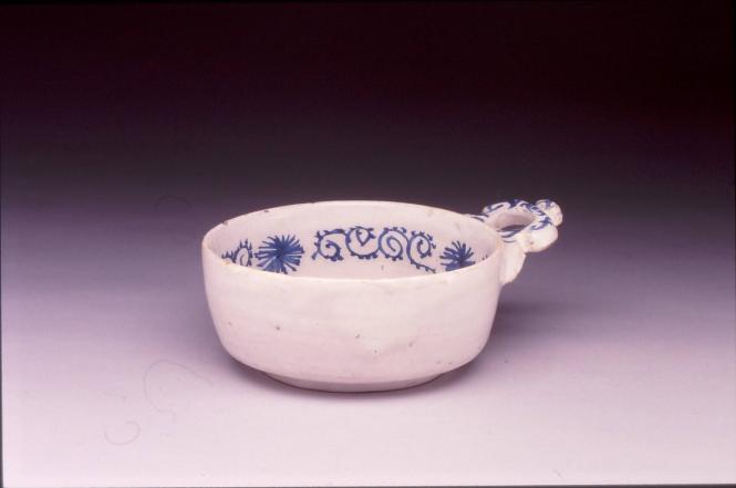 Porringer with inscription