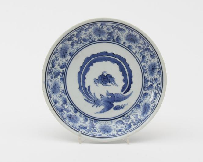 Dish with Phoenix Motif