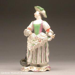 Figure of a lady gardener