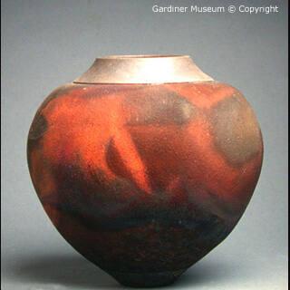 Raku Fired Vase