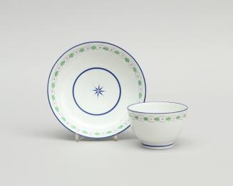 Tea Bowl and Saucer, Pattern #23