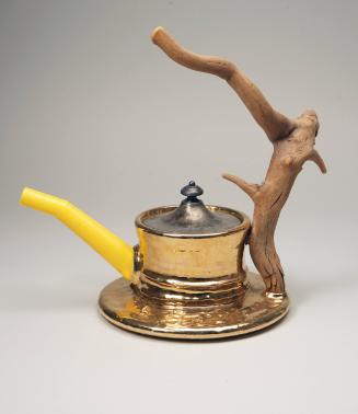 Teapot with Yellow Spout
