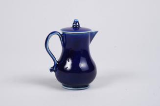 Jug with Blue Ground