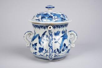 Posset Pot with Birds