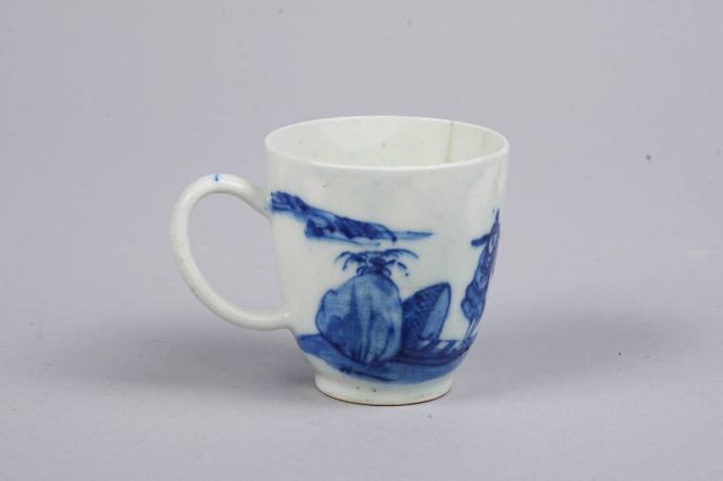Cup with Cross-legged Man