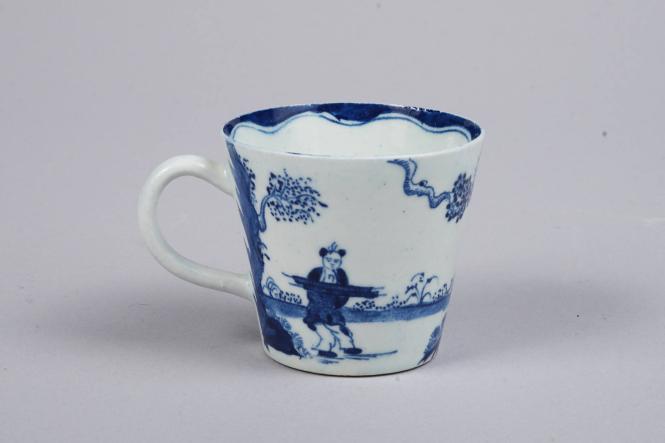 Cup with Golfer and Caddy