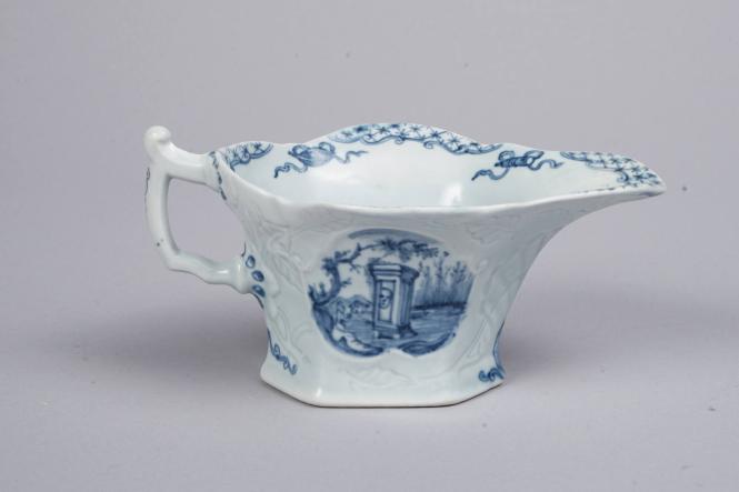 Sauceboat with Floral Pattern