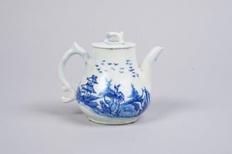 Teapot with Chinese Landscape