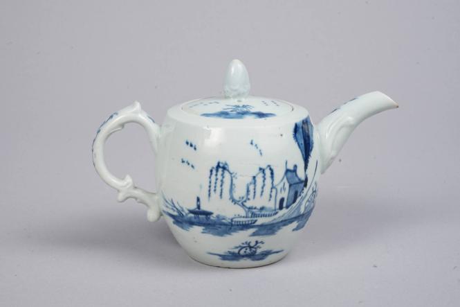 Teapot with Landscape