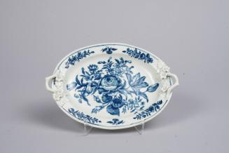 Tureen and Stand with Flowers and Insects