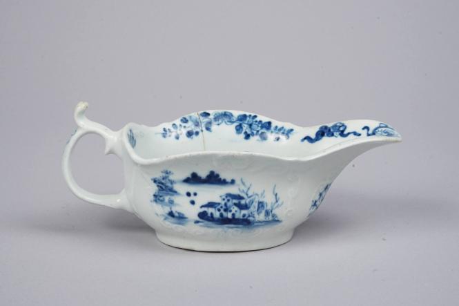 Sauceboat with Landscape