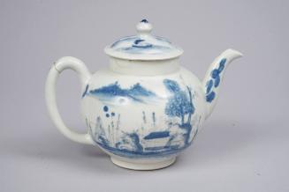 Teapot with Structure in Landscape