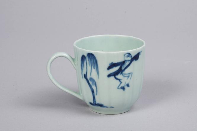 Cup with Jumping Boy Pattern