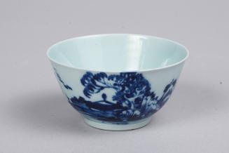 Teabowl with Long Bridge Pattern