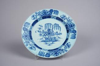 Plate with Floral Decoration
