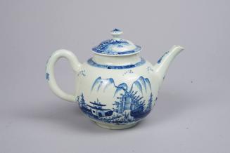 Teapot with Structure in Landscape
