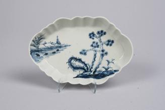 Spoon Tray with Fir, Tree and Rock Pattern