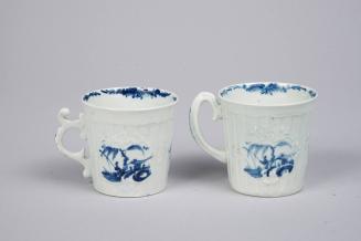 Pair of Strap Fluted Coffee Cans