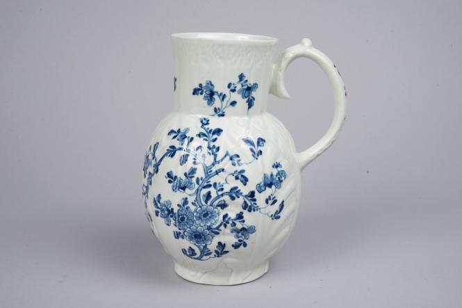 Dutch jug with Cabbage Leaf Floral pattern