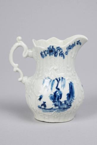 Milk Jug with Fisherman Pattern