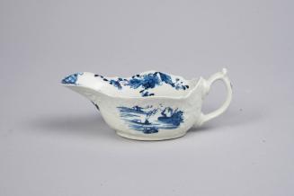 Sauceboat with Boatman Pattern