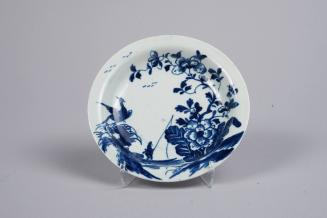Finger Bowl Stand with Cormorant Pattern