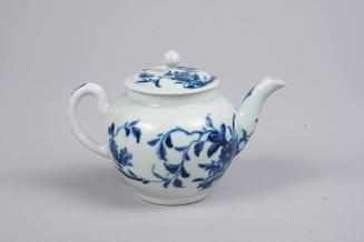Teapot with Landslip Pattern