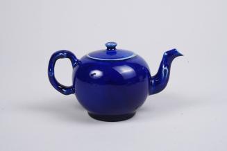 Teapot with Blue Ground