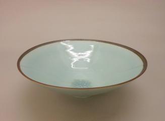 Celadon Bowl with River Stones